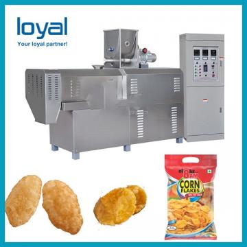 Corn flakes machine maize chips snack cereal breakfast processing plant