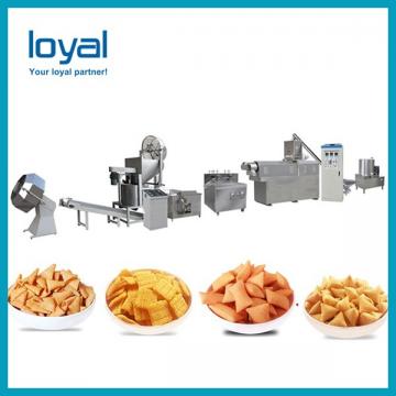 Fully Automatic Twin Screw Extruder Fried Pizza Rolls Shell Crispy Snacks Making Extruder Machine