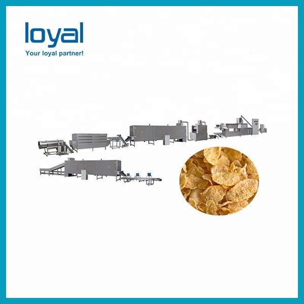 Automatic Snack Machine Food Pellet Extrusion Plant Breakfast Cereal Processing Line