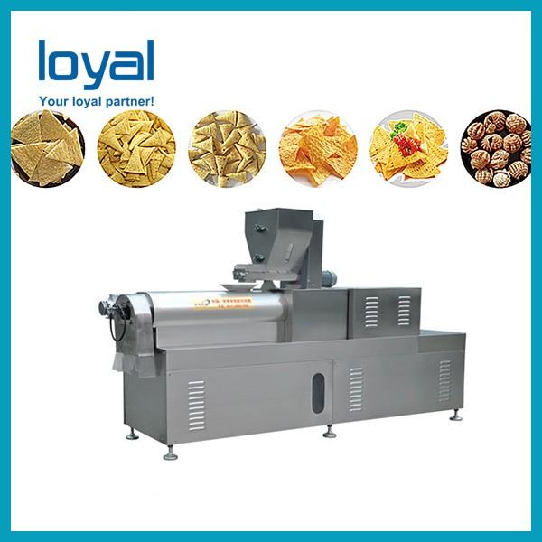 Fried Bugle snack food making machine pellet Corn chip processing line