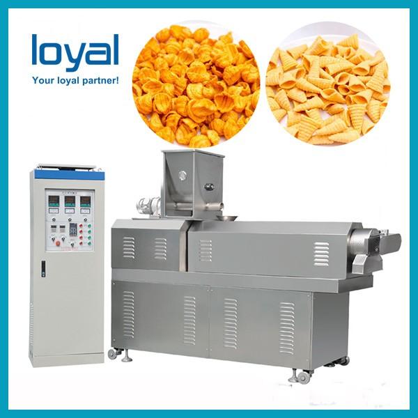 High Quality Bugle Chips Corn Wheat Flour Snacks Food Making Processing Machine Line