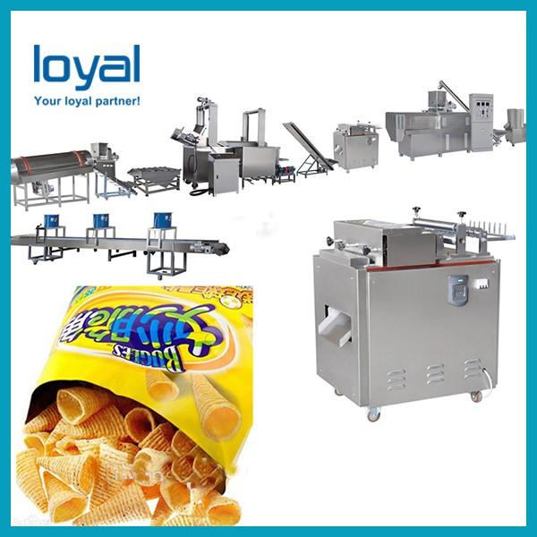 Corn Chips Bugles Snack Food Production Line Energy Saving Easy Opperation